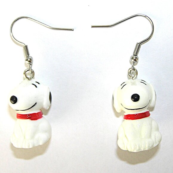 Snoopy Earrings, 3D, NEW - Picture 4 of 10